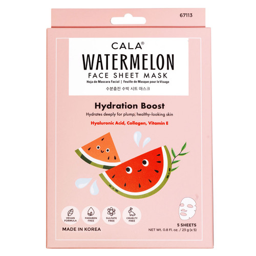 WATERMELLON SHEET MASK (5 PKS)