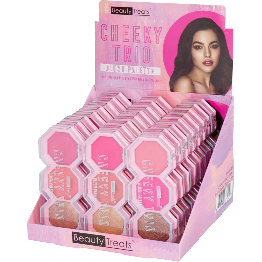 BEAUTY TREATS - CHEEKY TRIO BLUSH PALETTE