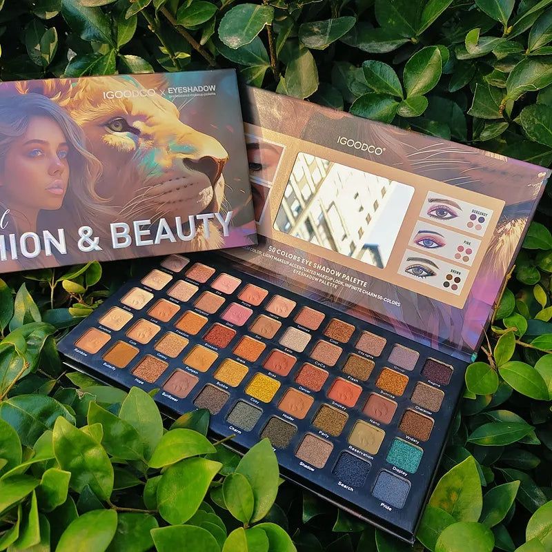 Natural Beauty Mega Eye Shadow Palette