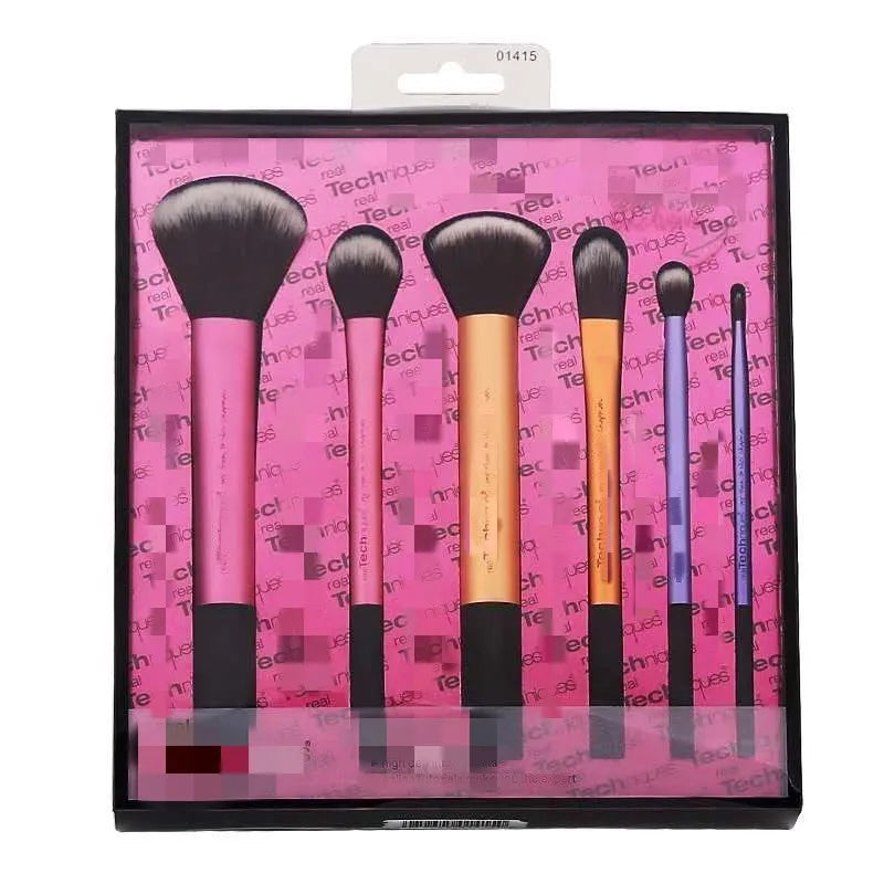 Make Me Blush Multicolor 6 Pieces Makeup Brush Set-1415