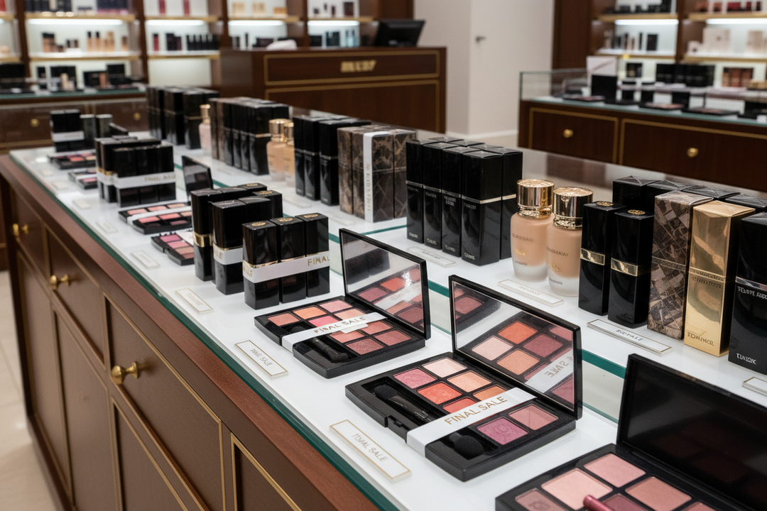 How Department Store Cosmetics Enter Liquidation