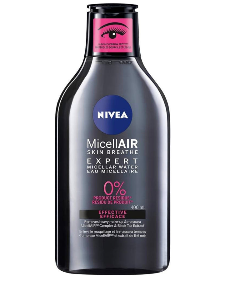 12-Full Bottles of Nivea MicellAIR Expert Micellar Water- 400 ml