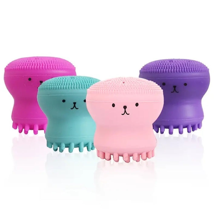 All In One Deep Pore Cleansing Brush and Exfoliating Scrubber-12 Ct.