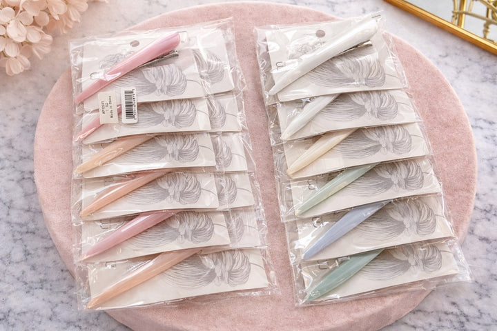 Pastel Duckbill Hair Clips