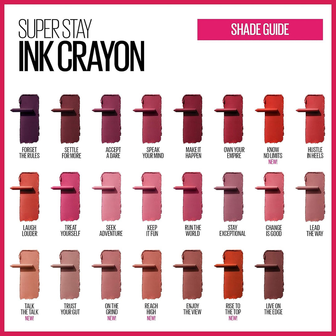 Maybelline SuperStay Ink Crayon Lipstick