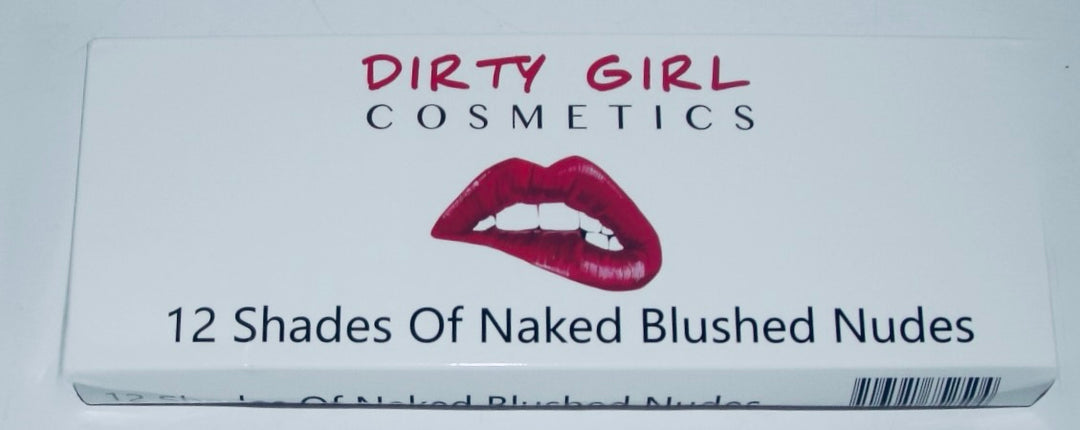 Dirty Girl Cosmetics Blushed Nudes Palette 12 Shades