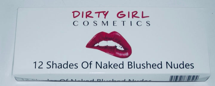Dirty Girl Cosmetics Blushed Nudes Palette 12 Shades