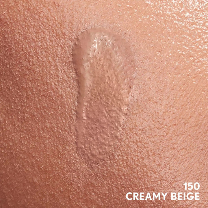 COVERGIRL Clean Invisible Liquid Foundation, 150 Creamy Beige, 1.0 fl oz