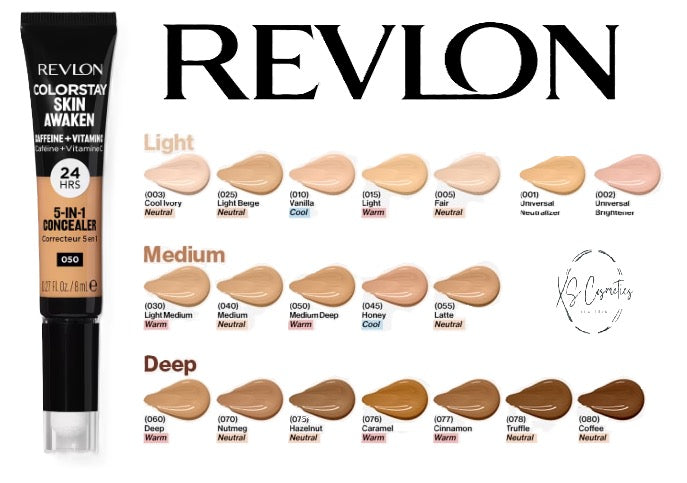 Revlon ColorStay Skin Awaken 5-in-1 Concealer Mixed Light/Medium