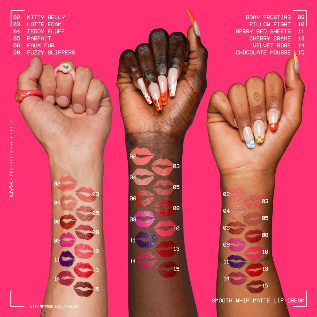 NYX Smooth Whip Lip Cream, Velvet Robe