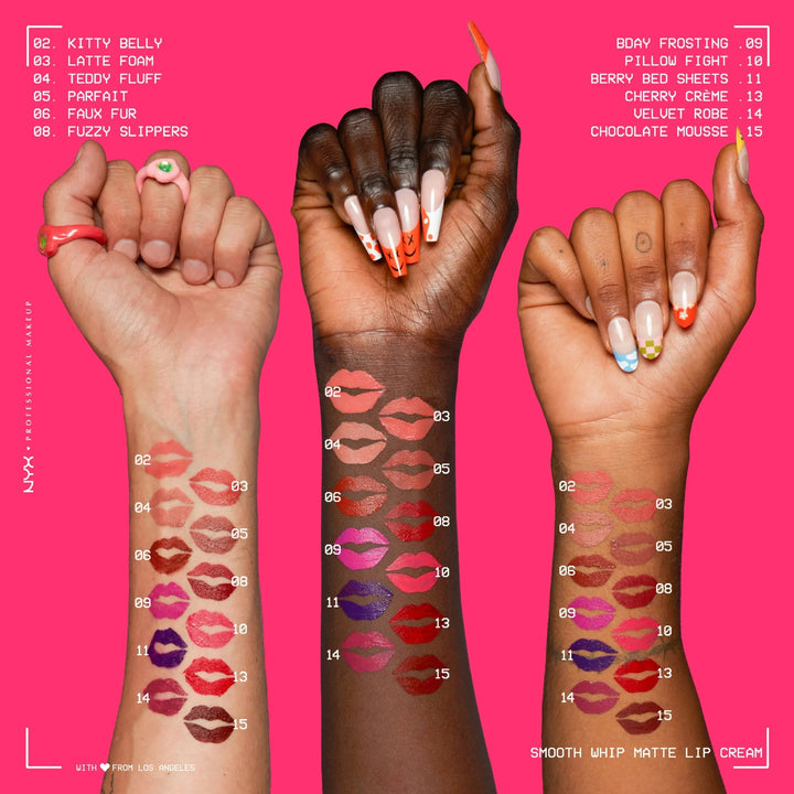 NYX Smooth Whip Lip Cream, Velvet Robe