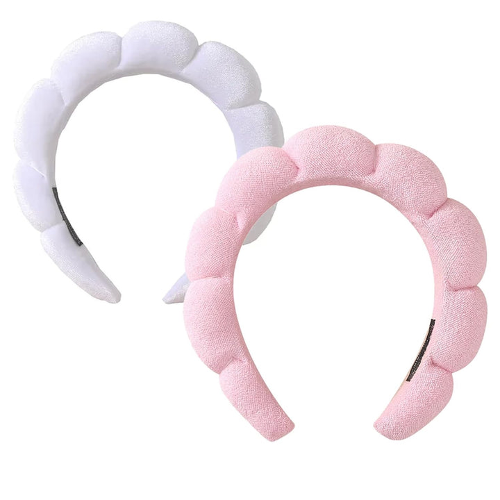 Spa Makeup and Face Washing Headband, Ultra-Absorbent Microfiber Headband for Washing Face, Soft Terry Cloth
