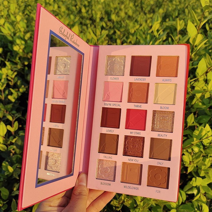 Read You Like a Book Multicolor Eyeshadow- 15 Shades.