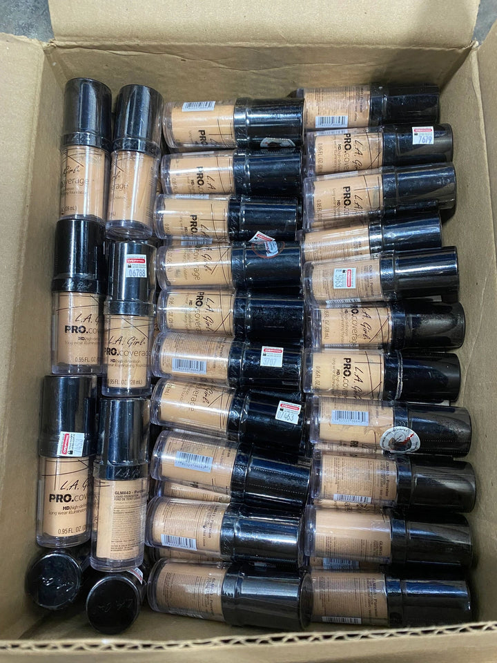 50-Liquidation L.A. Girl Pro Coverage Foundations